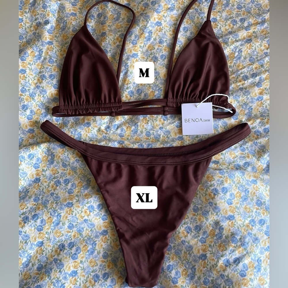 Benoa Swim Cacao Bikini Set